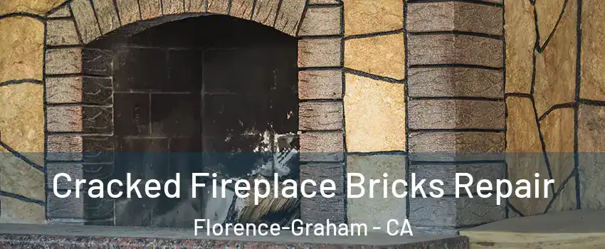  Cracked Fireplace Bricks Repair Florence-Graham - CA